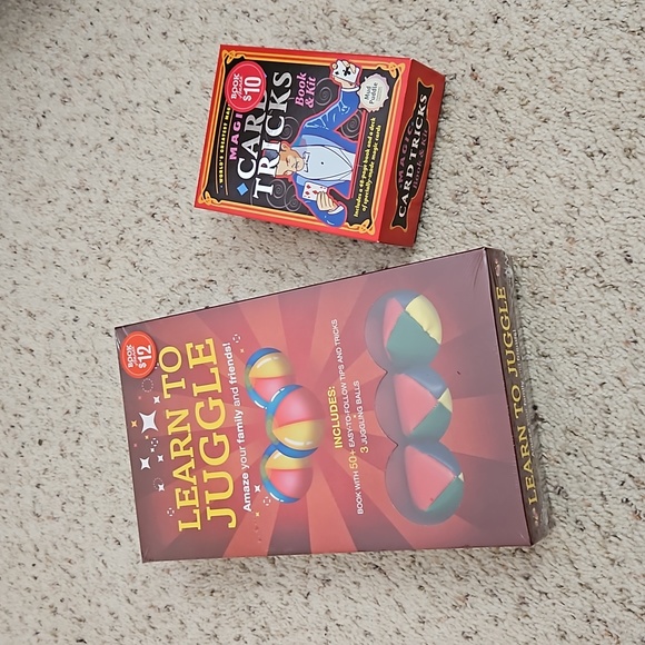New learn to juggle and magic tricks book and kit - Picture 1 of 1